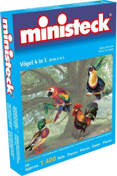 ministeck das ORIGINAL - Vögel 4in1