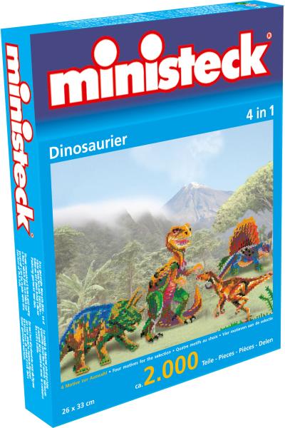 ministeck das ORIGINAL - Dinosaurier 4in1