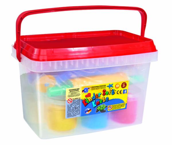 Kinder Soft Knete All in a Bucket - Rollerset