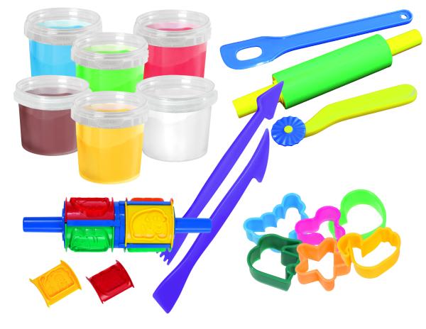 Kinder Soft Knete All in a Bucket - Rollerset